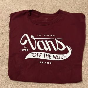 Men’s medium vans tshirt